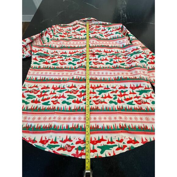 Magellan Fish Gear Christmas holiday theme Laguna Madre ladies L - Picture 8 of 10